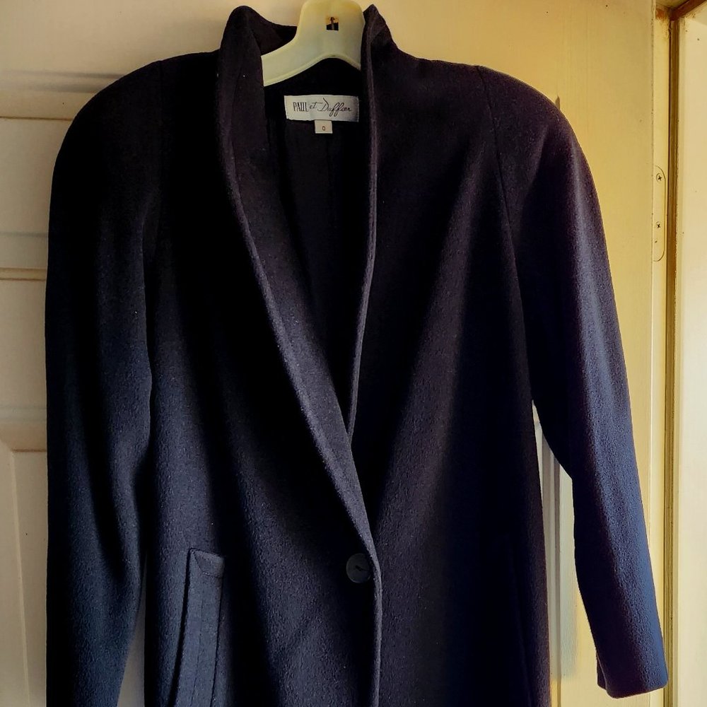 Wool Blend Oversized Coat